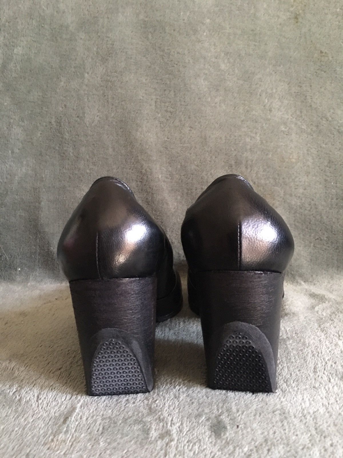 Dries Van Noten Dries Van Noten Black Leather Heels Size 37.5 Pump Heels Size US 7.5 / IT 37.5 - 5 Thumbnail