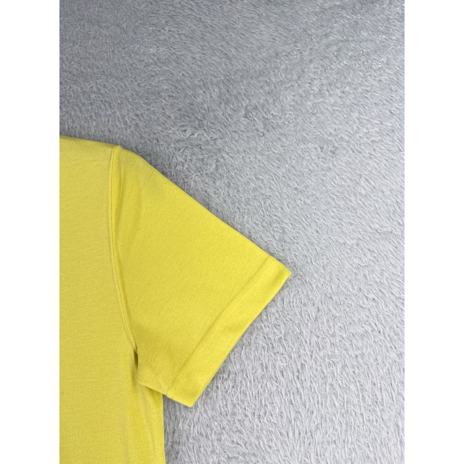 The North Face The North Face Shirt Mens L Yellow Crew Neck Jersey Cotton Blend Logo All Seasons T-Shirt 90s? Size L / US 10 / IT 46 - 2 Thumbnail