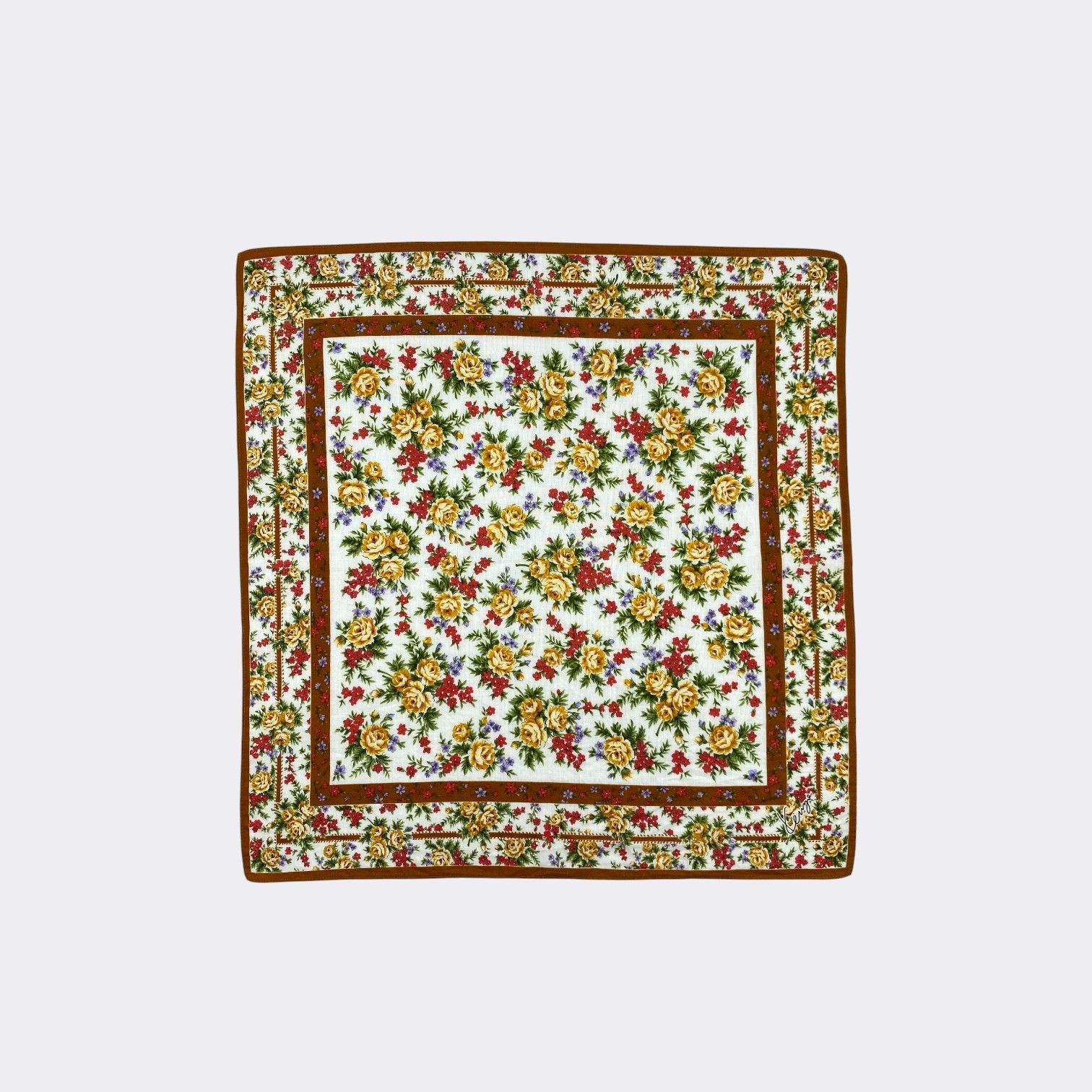 Kenzo × Vintage Vintage Kenzo Handkerchief Neckerchief Bandana H377Q Size ONE SIZE - 2 Thumbnail