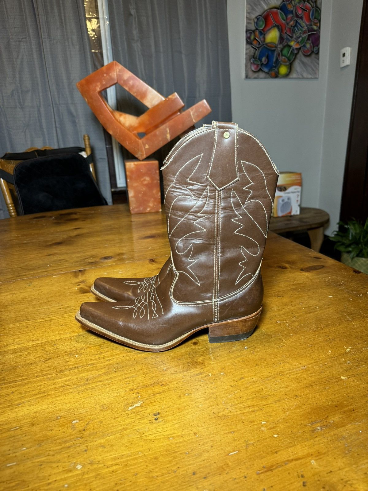 Vintage Cowboy Boots Sz 10 Size US 10 / EU 43 - 1 Thumbnail