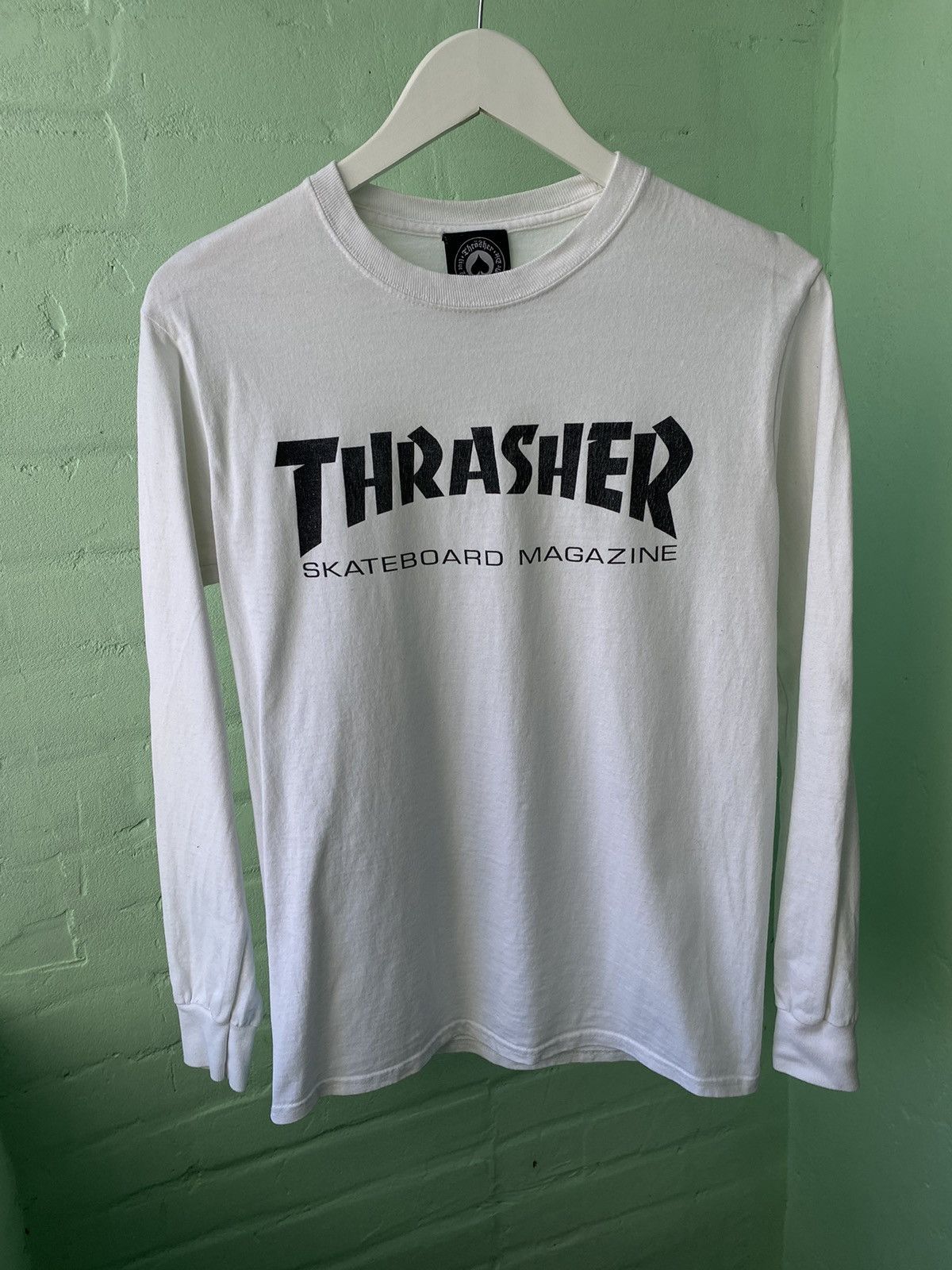 Thrasher × Vintage Vintage Streetwear y2k Thrasher Magazines Long Sleeve Size US S / EU 44-46 / 1 - 1 Thumbnail