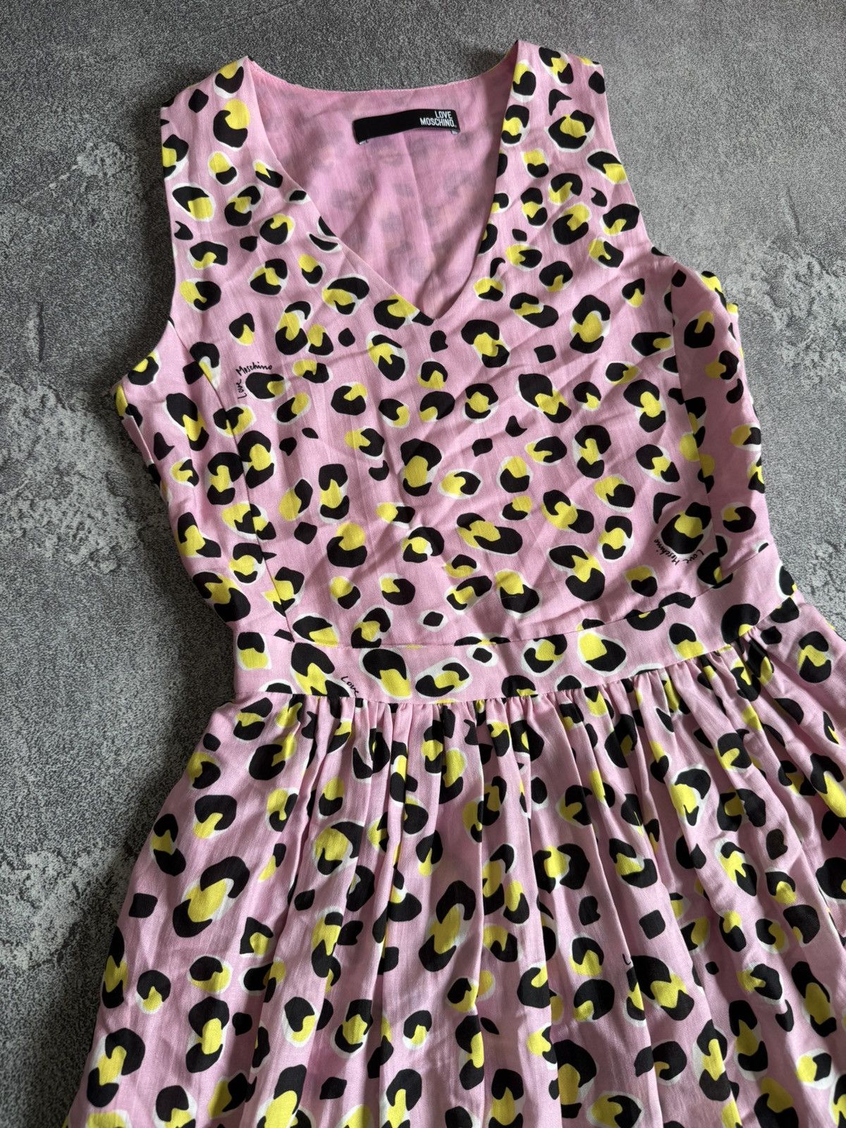 Designer × Love Moschino × Moschino Love Moschino M sleeves long maxi midi dress cheetah 🐆 print Size XS / US 0-2 / IT 36-38 - 11 Thumbnail