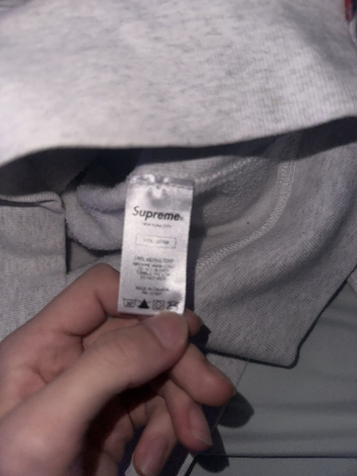 Supreme supreme ash gray “S logo” hoodie Size US M / EU 48-50 / 2 - 3 Thumbnail