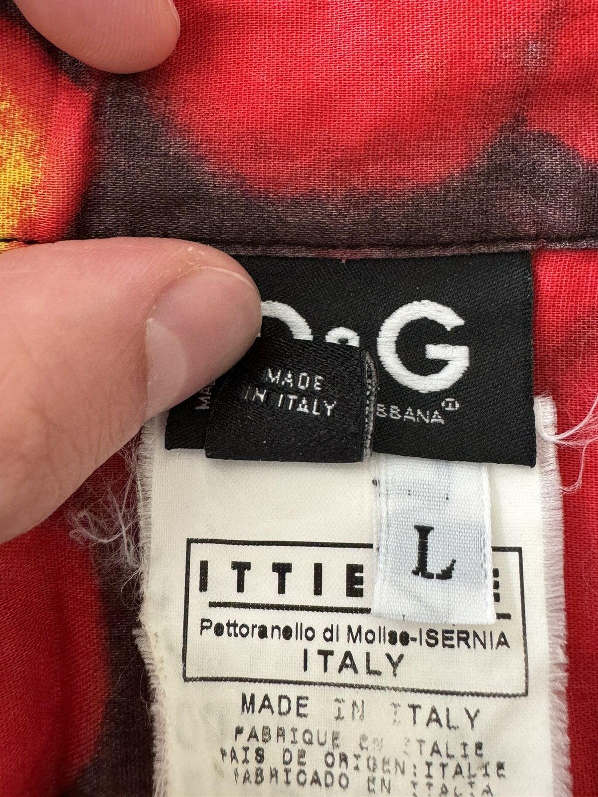 Dolce & Gabbana × Vintage Vintage DG Blouse Size L / US 10 / IT 46 - 6 Thumbnail