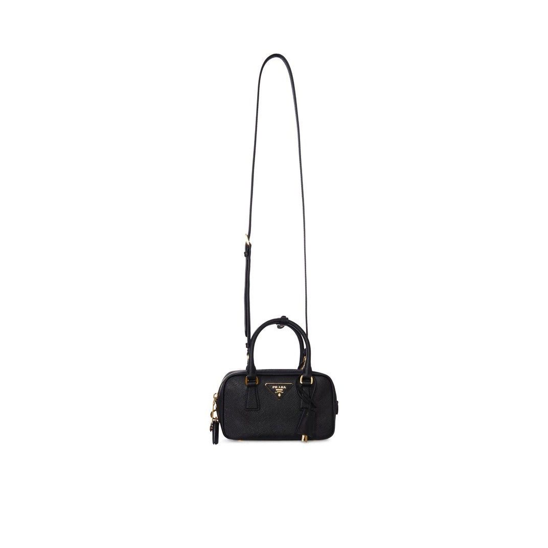 Prada PRADA Galleria Mini Black Top Handle Bag New & Authentic Size ONE SIZE - 4 Thumbnail