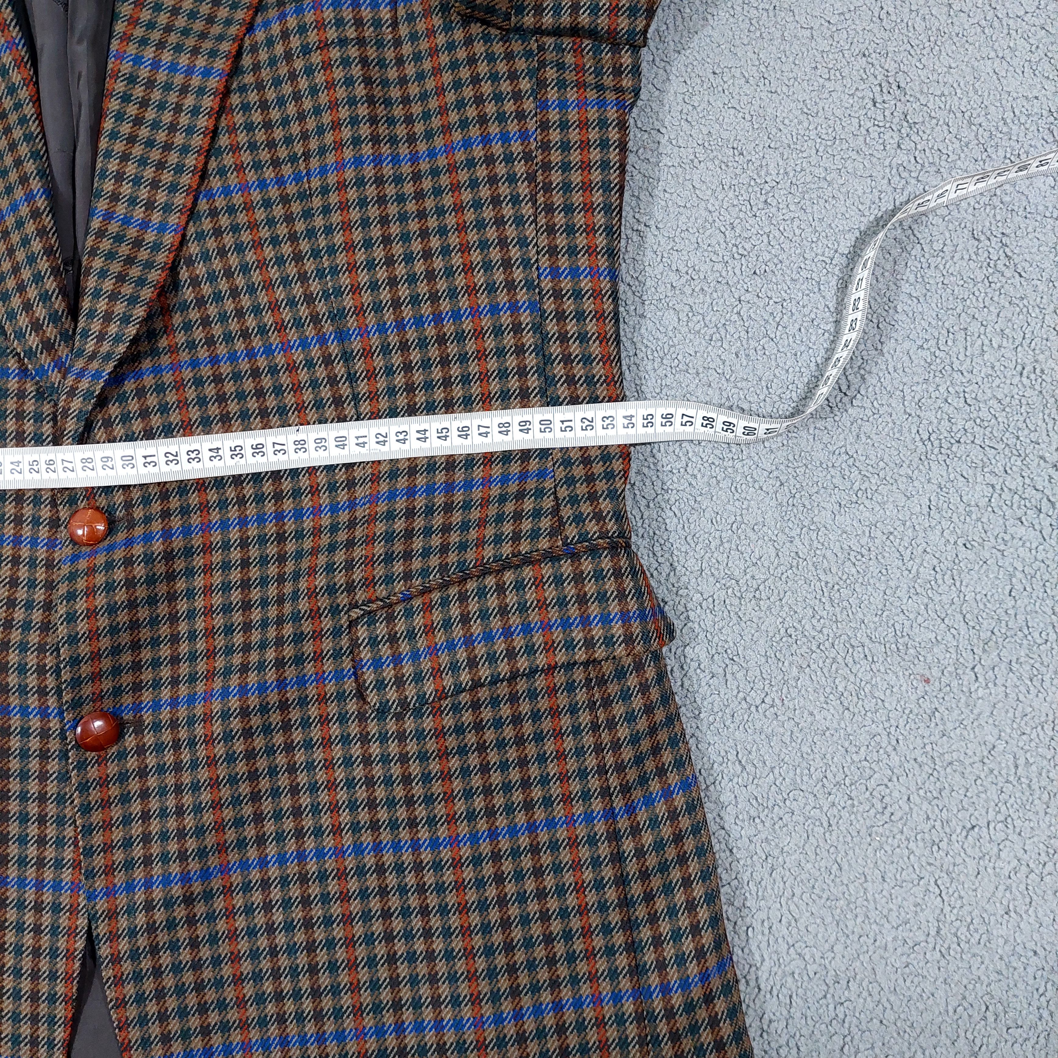 vintage wool Burberry Blazer made in west Germany