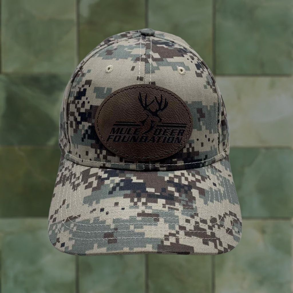 Vintage Otto Camo Baseball Hat Mens Mule Deer Foundation Patch Hook Loop BDU Digital Dad Size ONE SIZE - 1 Thumbnail
