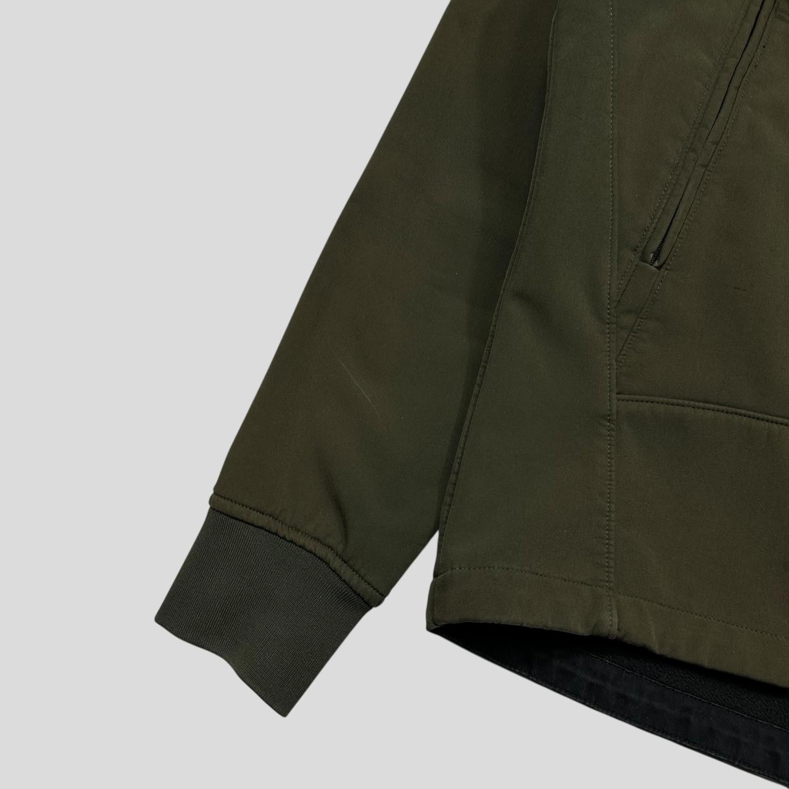 C.P. Company CP Company Khaki Soft Shell Goggle Jacket - S/M Size US M / EU 48-50 / 2 - 4 Thumbnail