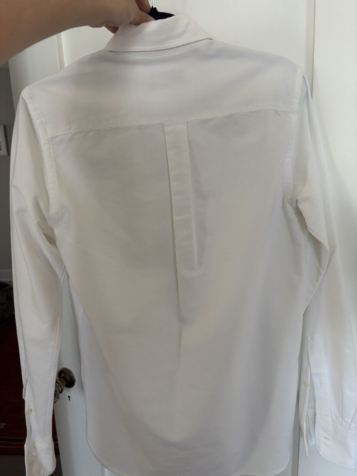 Officine Generale White Officine Generale Button Down with Trim Detail Size US XS / EU 42 / 0 - 2 Thumbnail