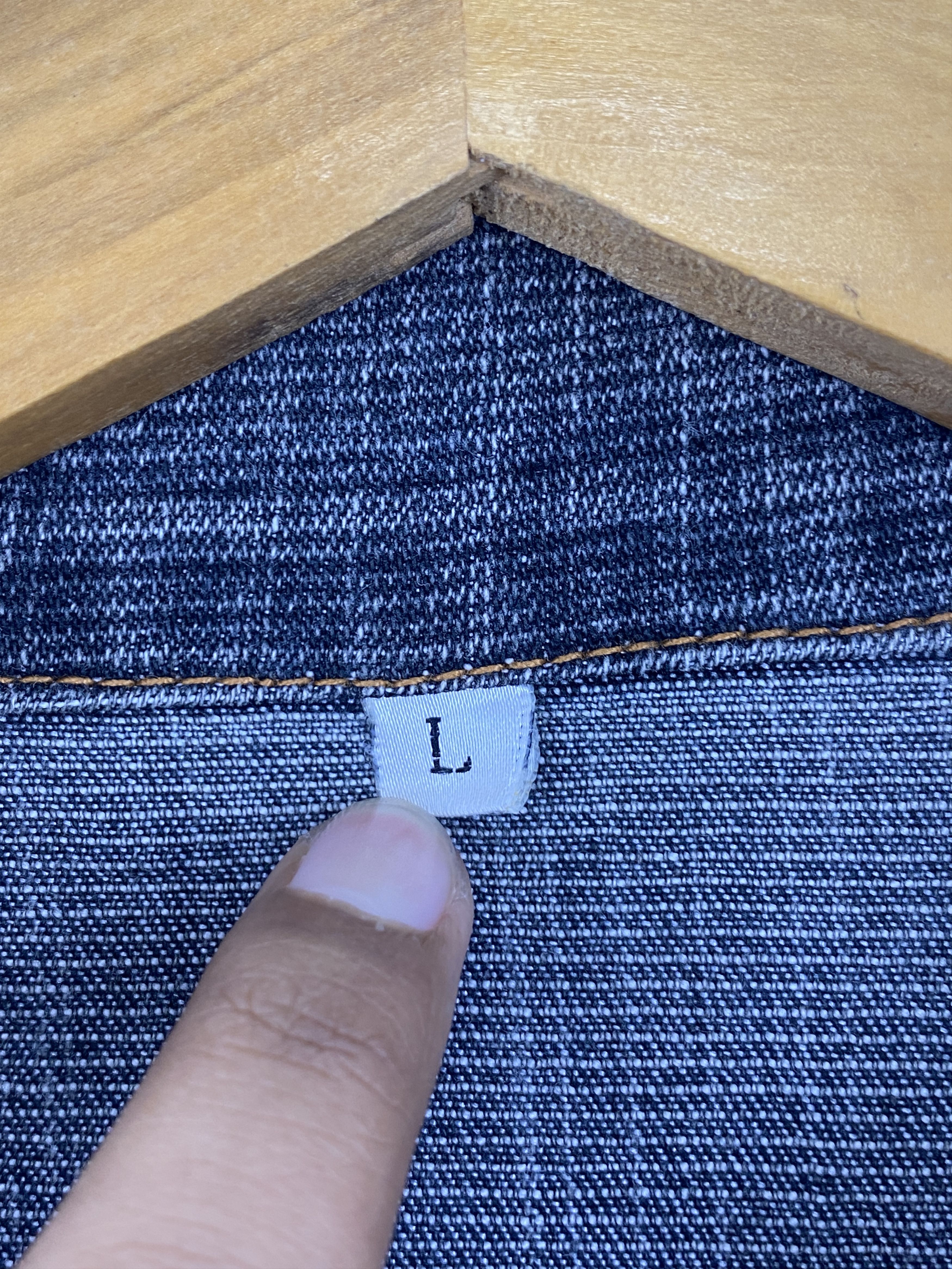 Japanese Brand Vintage Dark Wash Zip-up Denim Jacket JA0172 Size US L / EU 52-54 / 3 - 5 Thumbnail