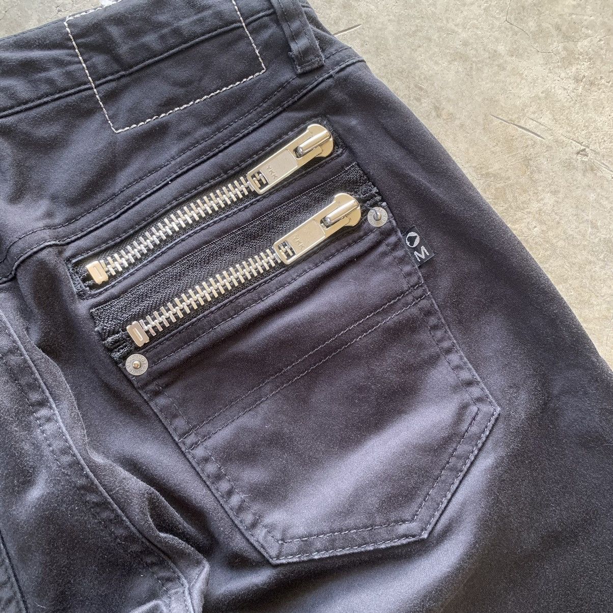 Morgan Homme Morgan Homme Bondage Zipper Jeans Size US 31 - 11 Thumbnail