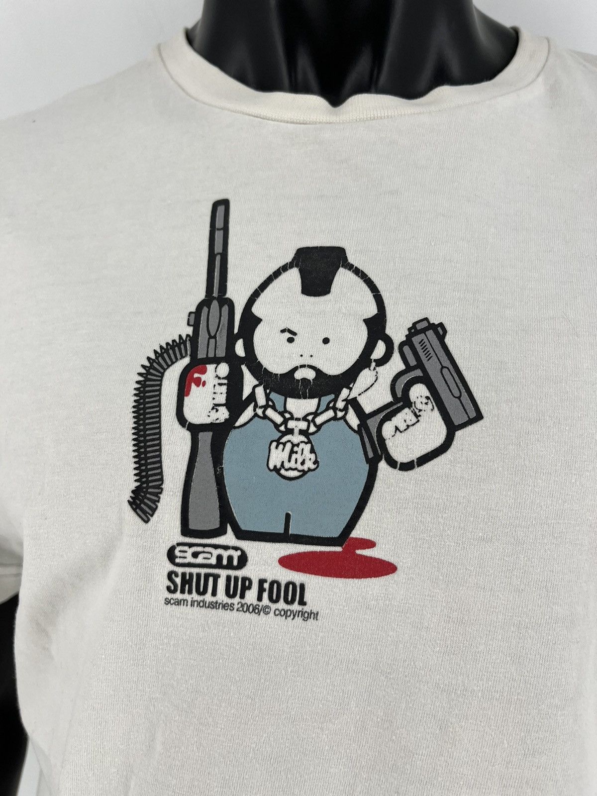 Cartoon Network Vintage 06 Pulp Fiction Movie Cartoon by Scam Gangster TShir Size US XL / EU 56 / 4 - 8 Thumbnail