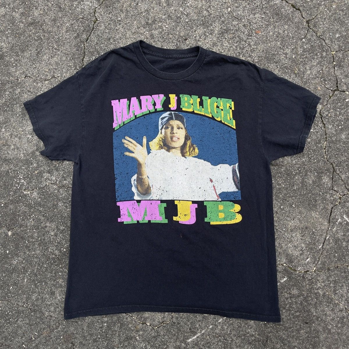 Band Tees × Rap Tees MARY J BLIGE Big Face Shirt Size US M / EU 48-50 / 2 - 1 Thumbnail