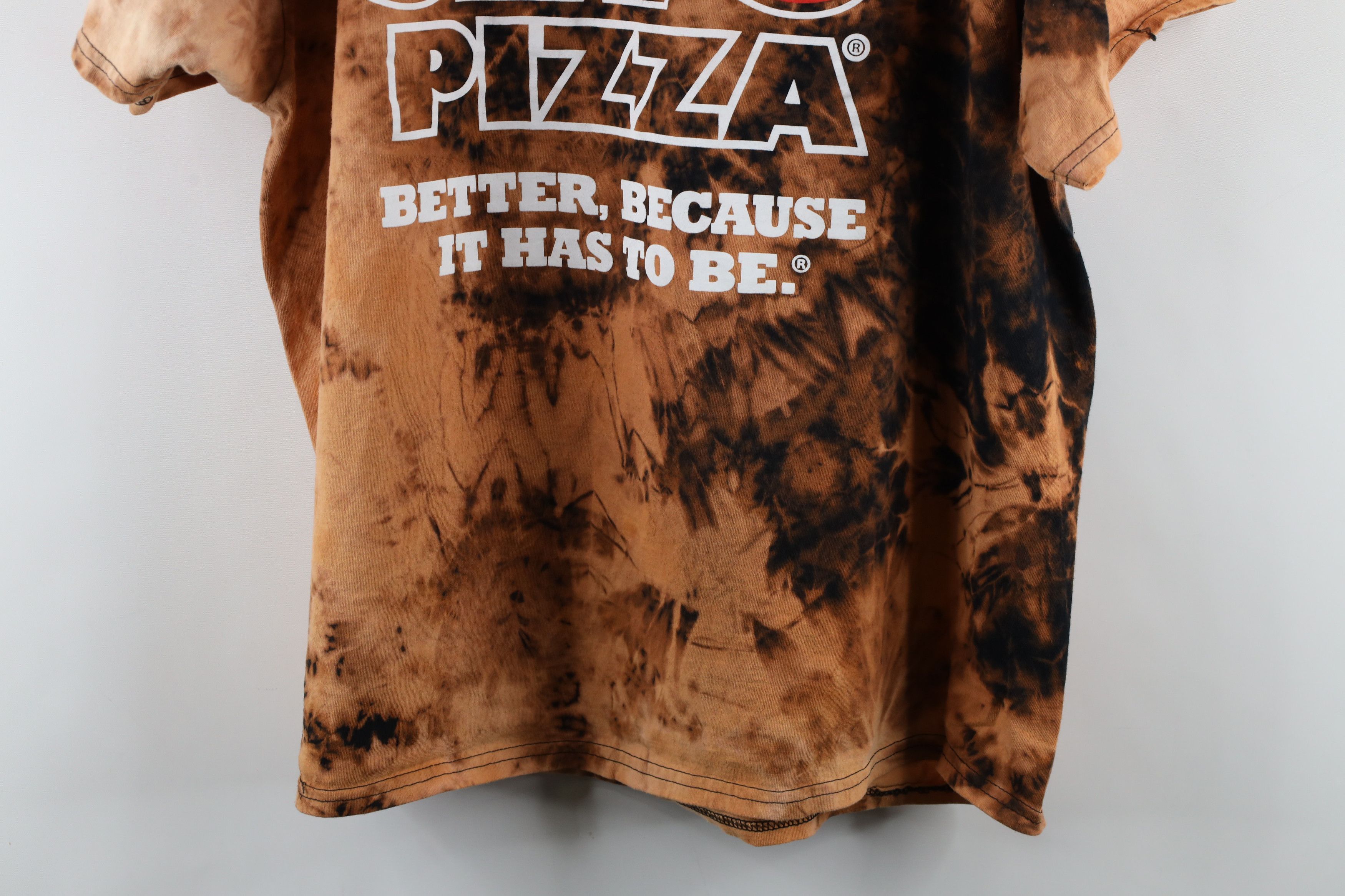 Vintage Vintage Streetwear Acid Wash Jets Pizza Short Sleeve T-Shirt Size US XXL / EU 58 / 5 - 10 Thumbnail