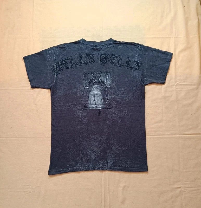 AC/DC AC/DC Hells Bells Gray Tshirt M Band Tee Big Graphic Print Size US M / EU 48-50 / 2 - 10 Thumbnail