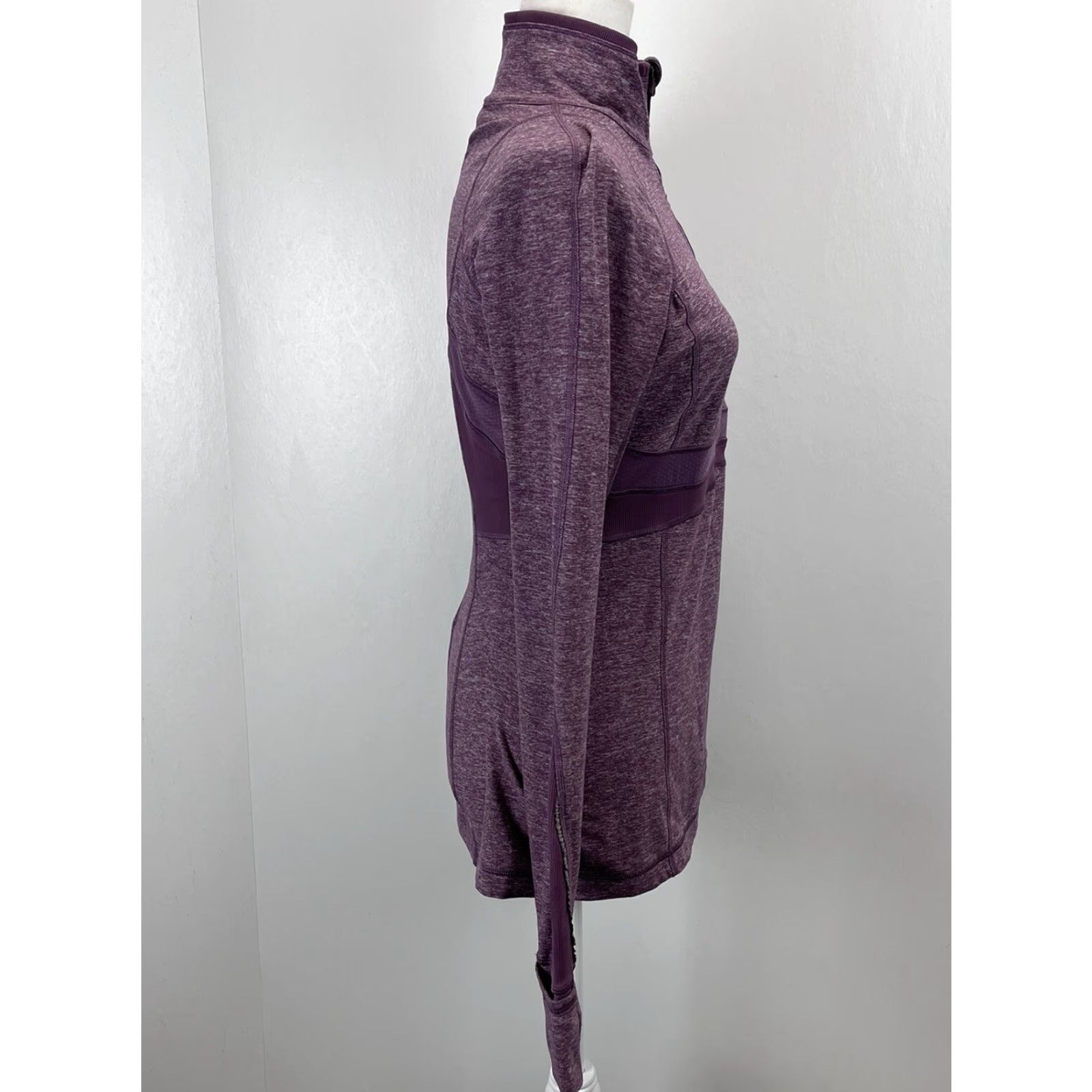 Lululemon Womens Lululemon Full Tilt Space Dye Pullover Shirt Jacket Sz 8 GUC Hand Warmers Size M / US 6-8 / IT 42-44 - 4 Thumbnail
