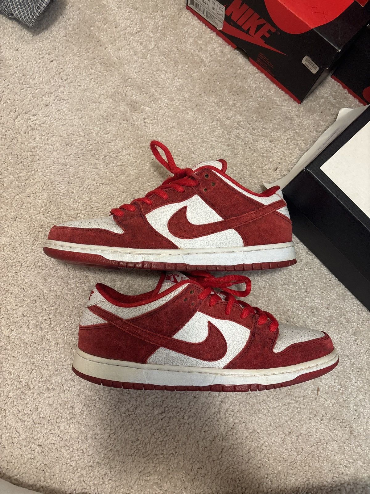 Nike Nike Sb Dunk Valentines 2014 Size US 11 / EU 44 - 1 Thumbnail