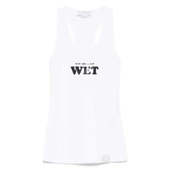 Stella McCartney STELLA MCCARTNEY Women Tops 6J0341 3SQA09 9000 WHITE Size M / US 6-8 / IT 42-44 - 1 Thumbnail