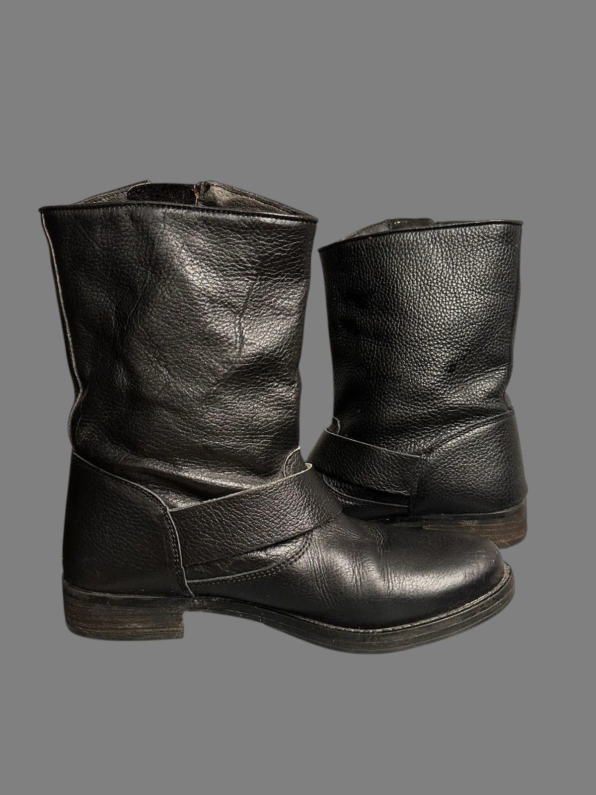 If Six Was Nine Rare Last Drop Hand Made Leather Boots Guidi Rick Owens GOA Size US 7 / EU 40 - 10 Thumbnail