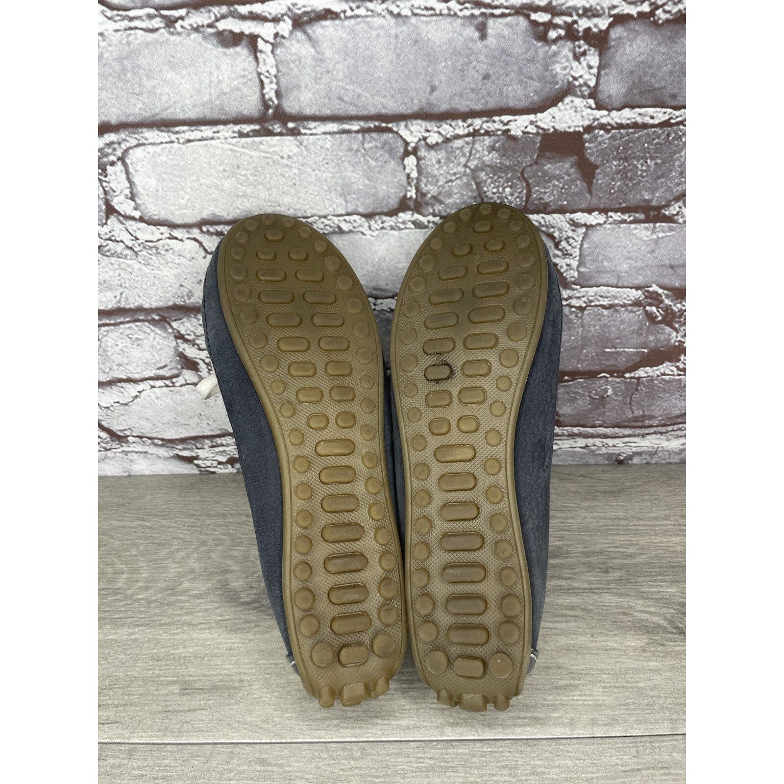 Other SOUL of AFRICA Nerina Juliet White Blue Leather Bow Ballet F Size US 7 / IT 37 - 14 Thumbnail