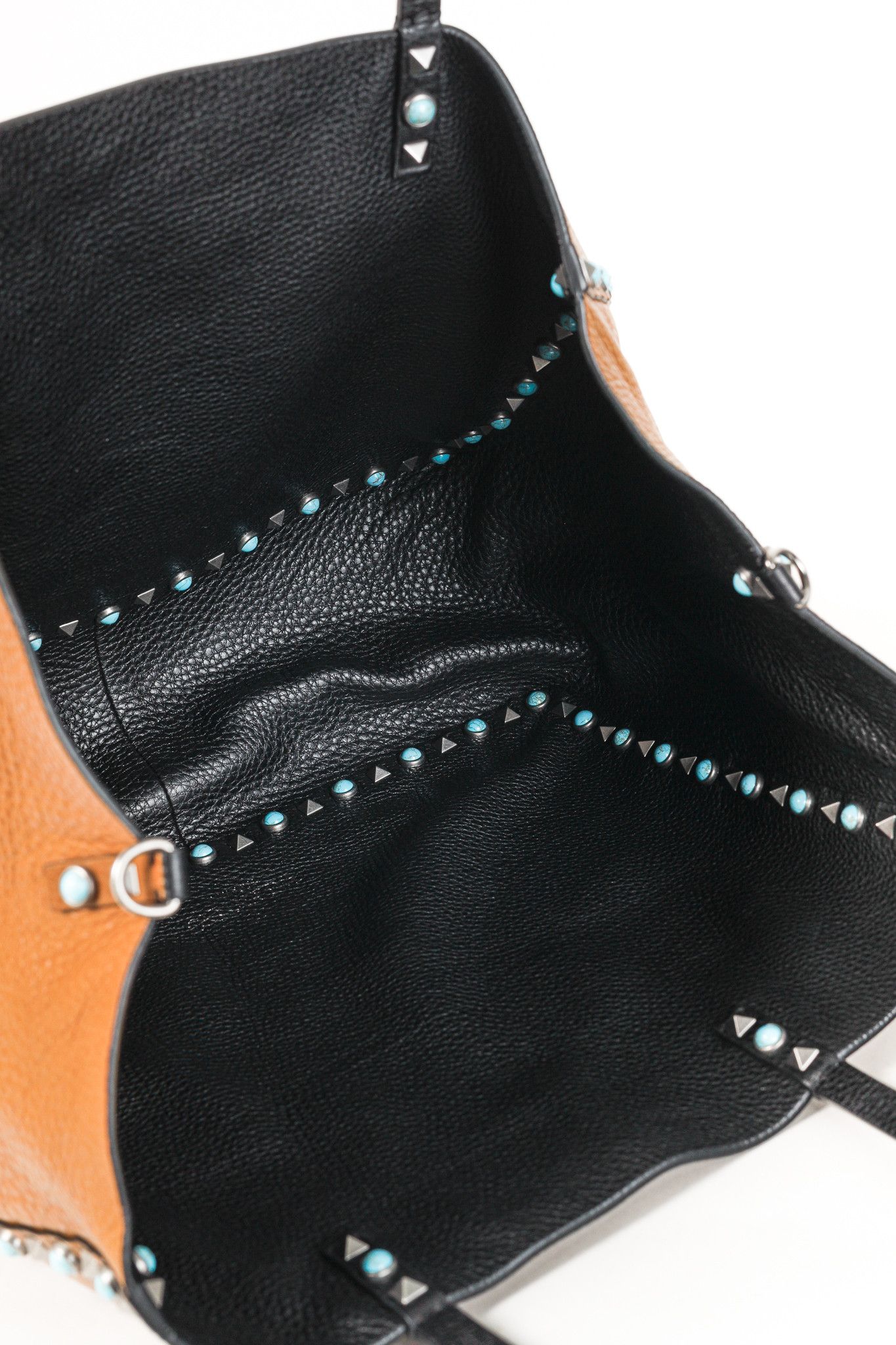 Valentino Valentino Garavani R/16 Reversible Studded Rockstud Tote Size ONE SIZE - 21 Thumbnail