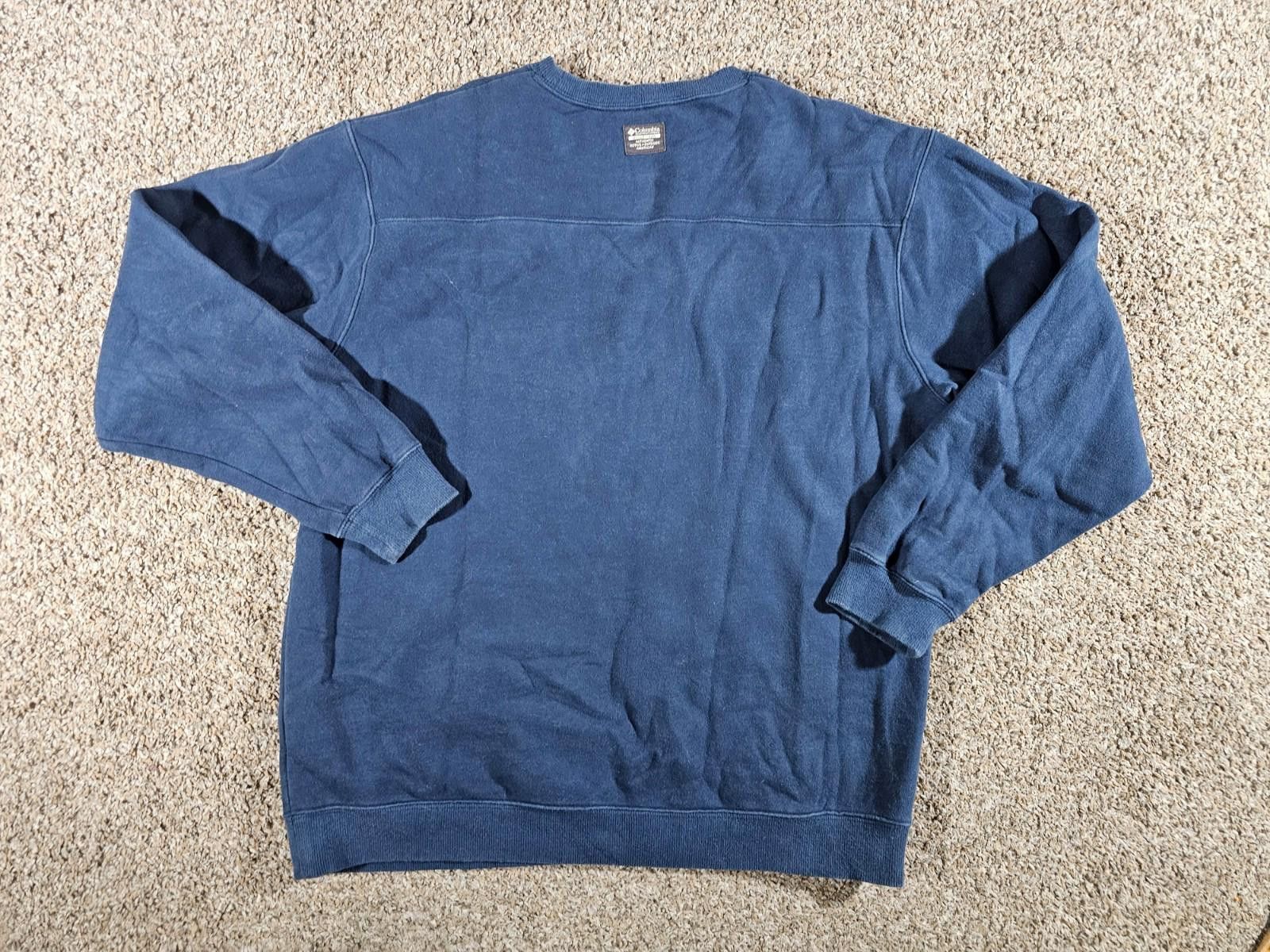 Columbia Columbia Mens Sweater Blue Sz L Casual Pullover Long Sleeve Size US L / EU 52-54 / 3 - 9 Thumbnail