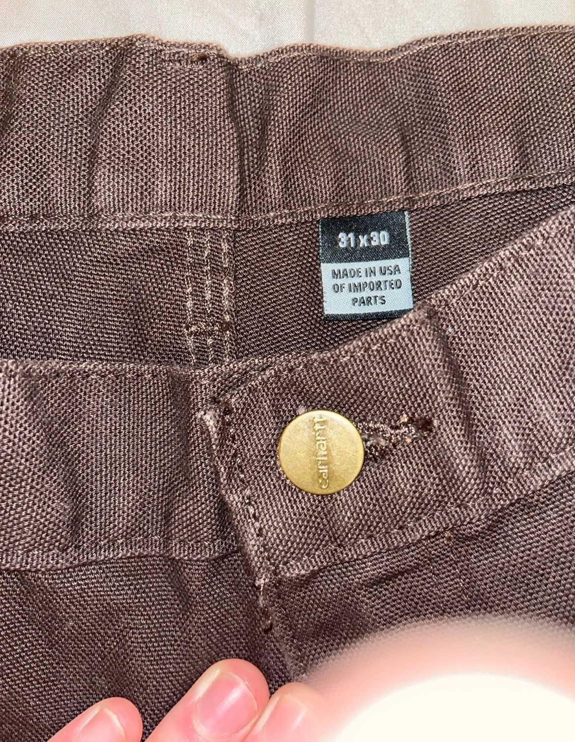 Carhartt Carhartt VINTAGE DOUBLE KNEE PANTS 31 x 30 PERFECT CONDITION Size US 31 - 3 Thumbnail