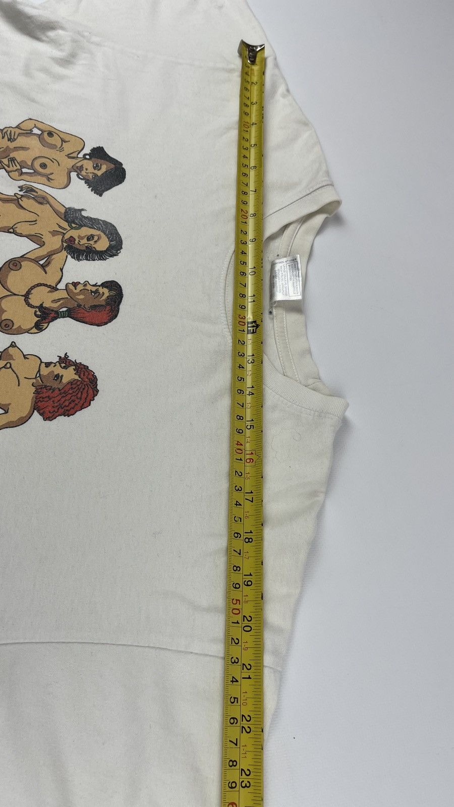 Vintage Vintage Boobs T Shirt Size US XL / EU 56 / 4 - 12 Thumbnail