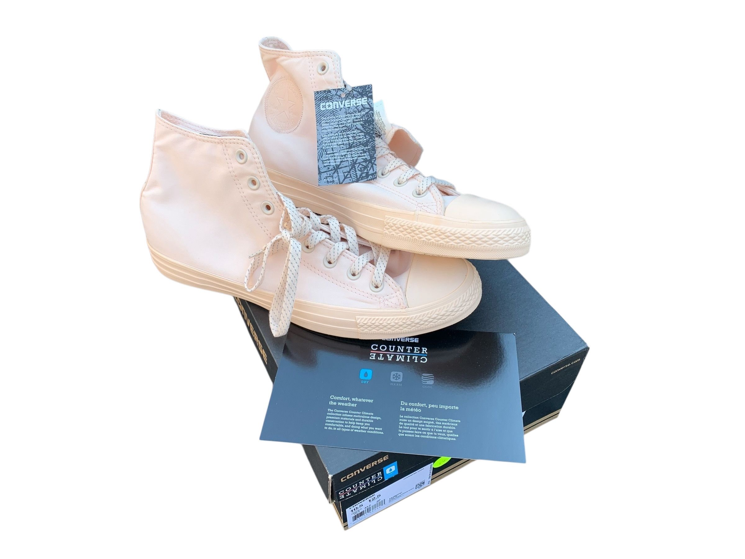 Converse Converse Chuck Taylor ALL-STAR CLIMATE COUNTER Orange Quartz Size US 10.5 / EU 43-44 - 1 Thumbnail