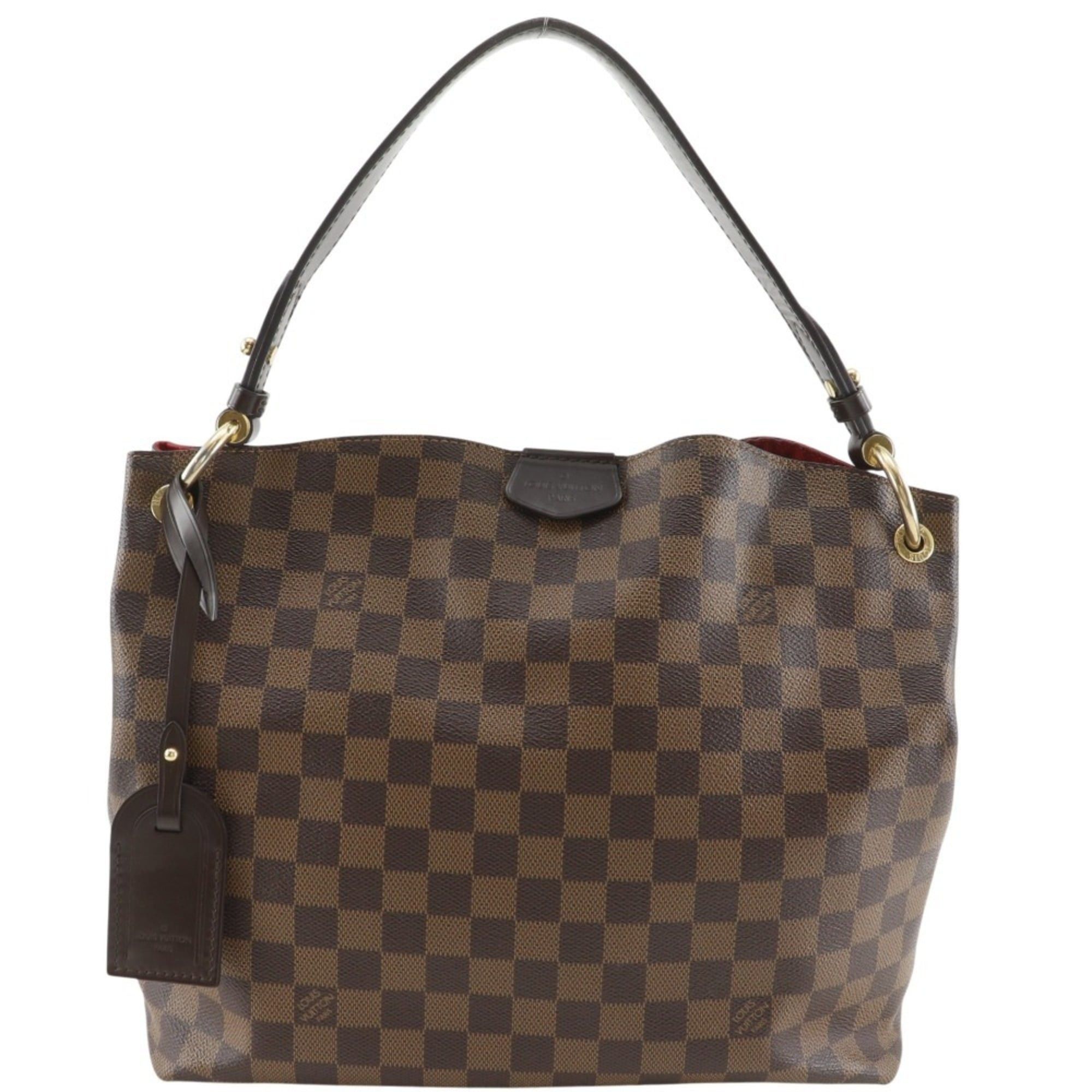 Louis Vuitton Louis Vuitton Graceful PM Shoulder Bag N44044 Damier Canvas 2018 Brown MI0148 A5 Women's Size ONE SIZE - 1 Thumbnail
