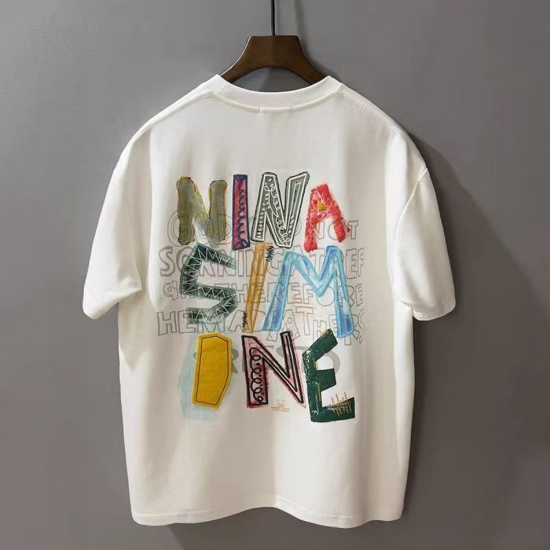 Vintage American Graffiti Style Double-Sided Letter Print Tee Size M Size US M / EU 48-50 / 2 - 1 Thumbnail