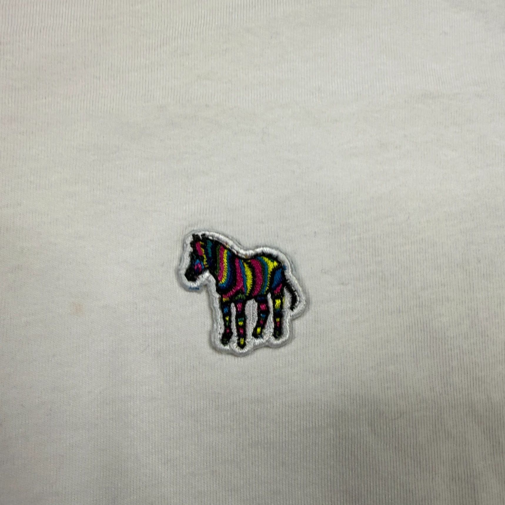 Paul Smith Paul Smith T Shirt Men White Short Sleeve Crew Neck Embroidered Slim Made In China Regular Size M Size US M / EU 48-50 / 2 - 5 Thumbnail