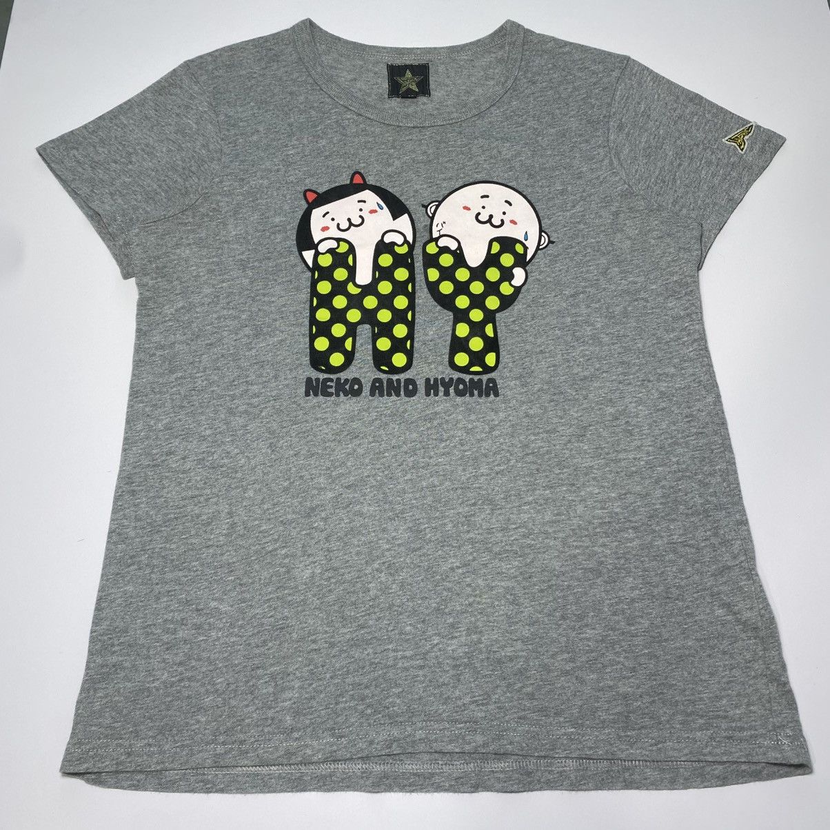 20471120 × Japanese Brand HYOMA panda hyo screen + felt print tee