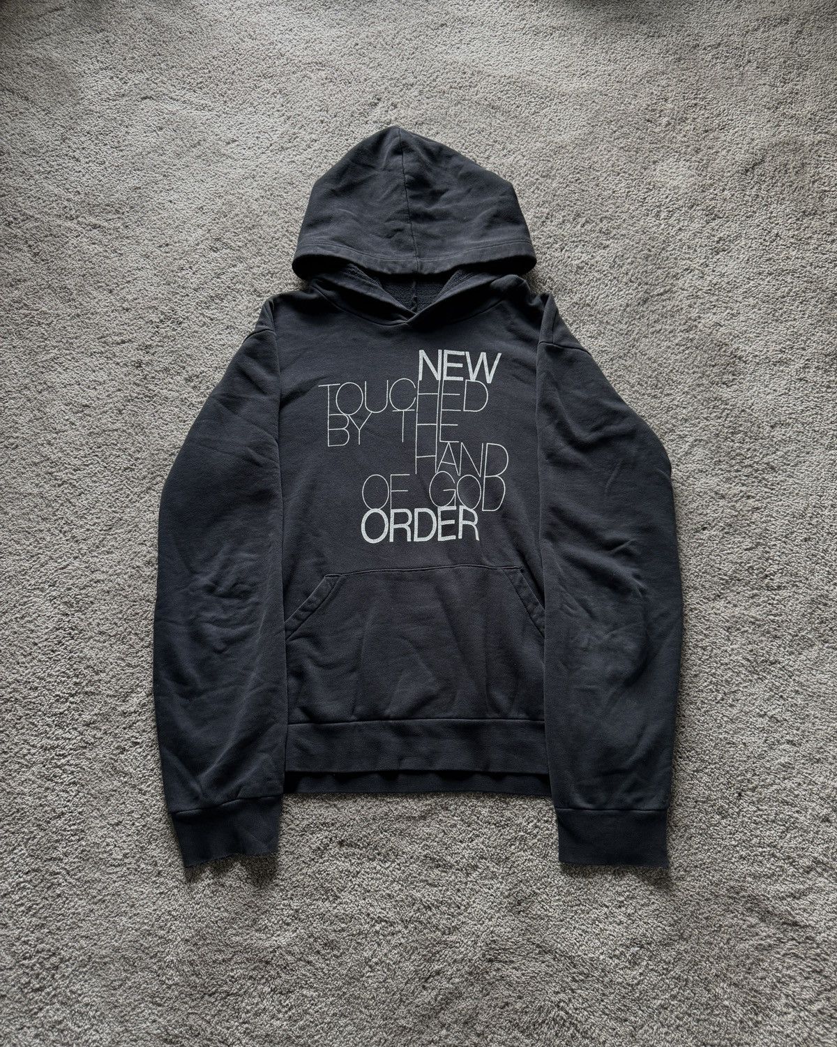 RAF SIMONS 48　2003-2004AW　パーカー　neworder Raf Simons AW2003 New Order Hoodie — Middleman Store