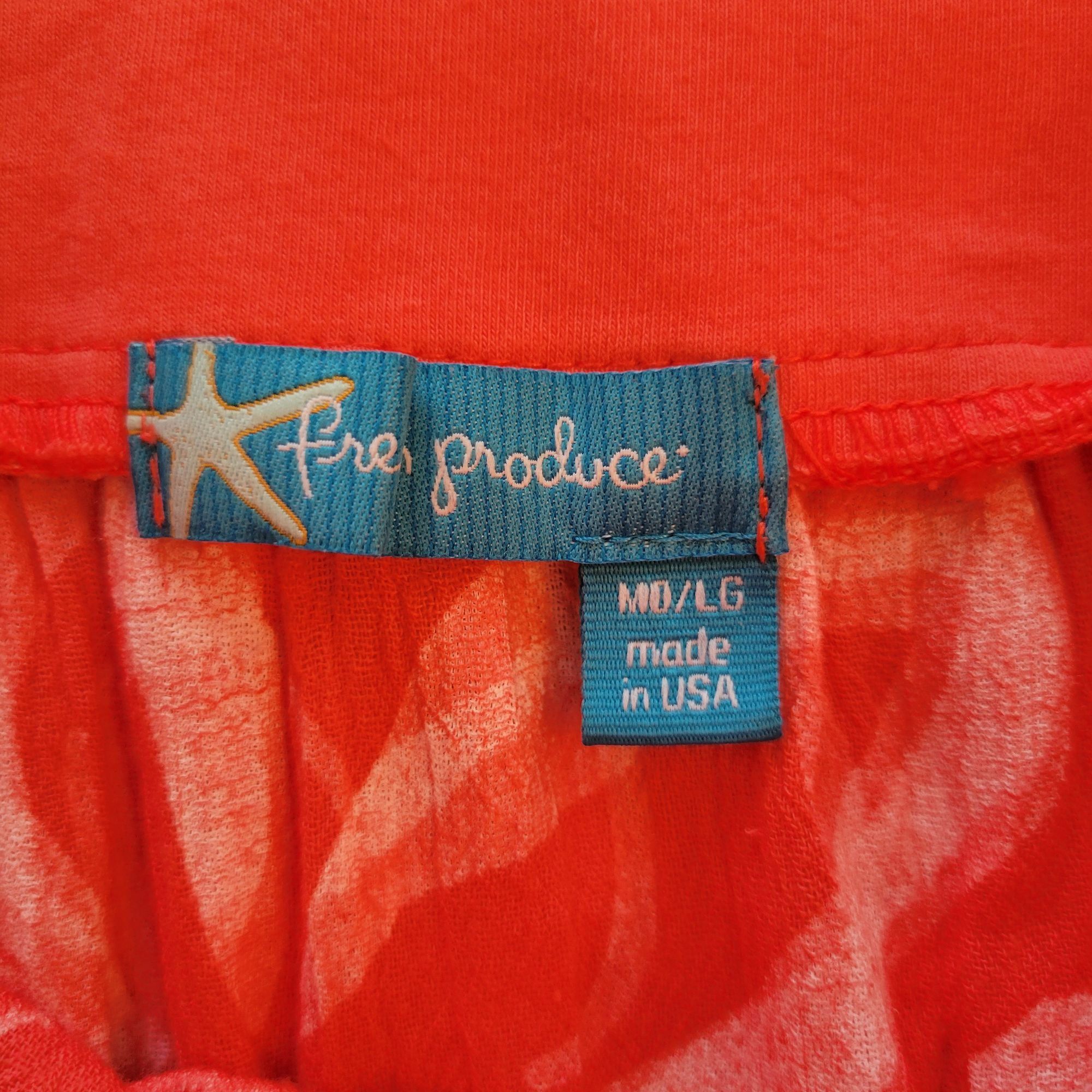 Other Fresh Produce Strapless Coral Floral Convertible Sundress Sk Size M / US 6-8 / IT 42-44 - 2 Thumbnail
