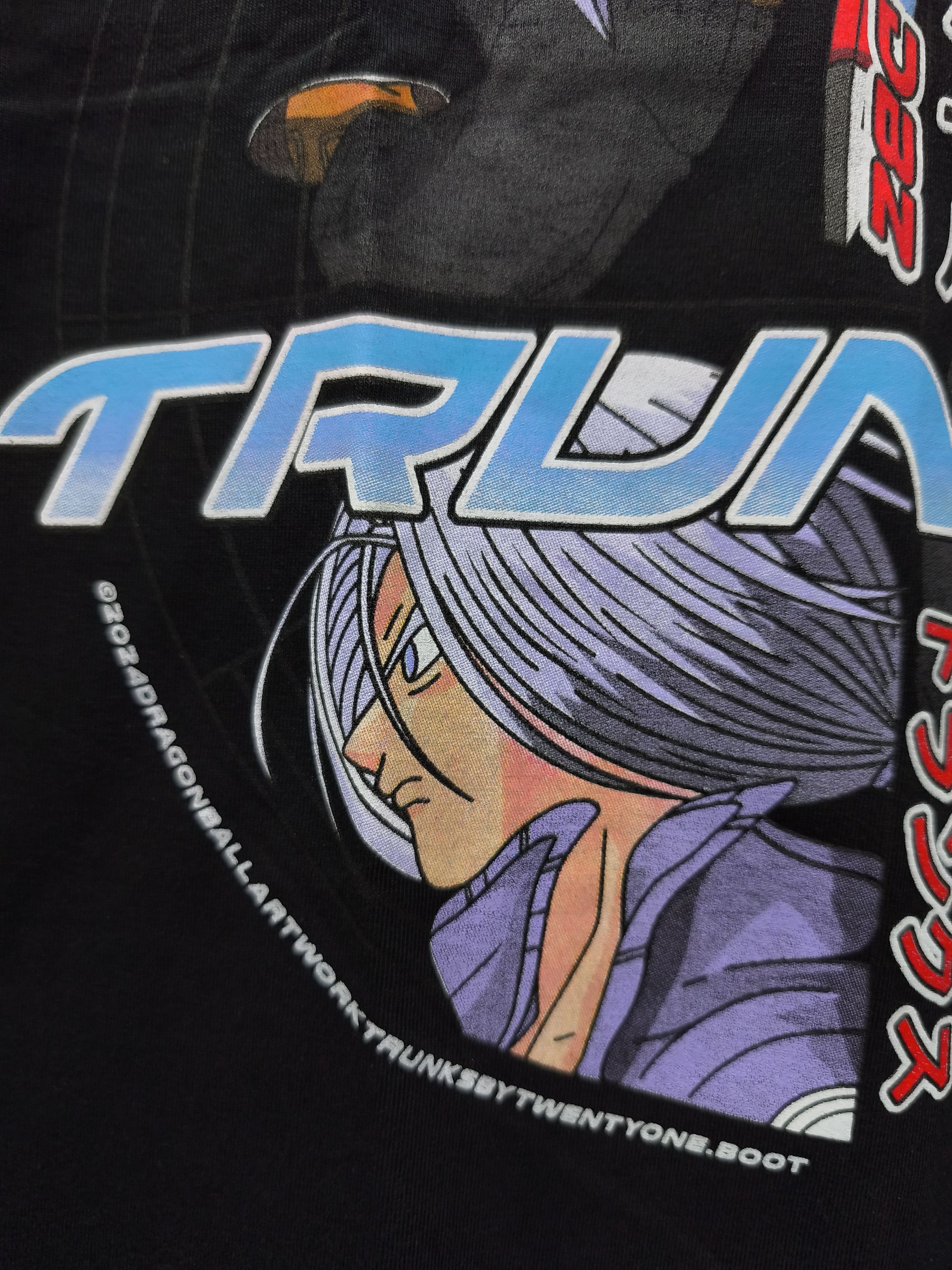 Anime Dragon Ball Z Future Trunks T-shirt Size US XL / EU 56 / 4 - 3 Thumbnail