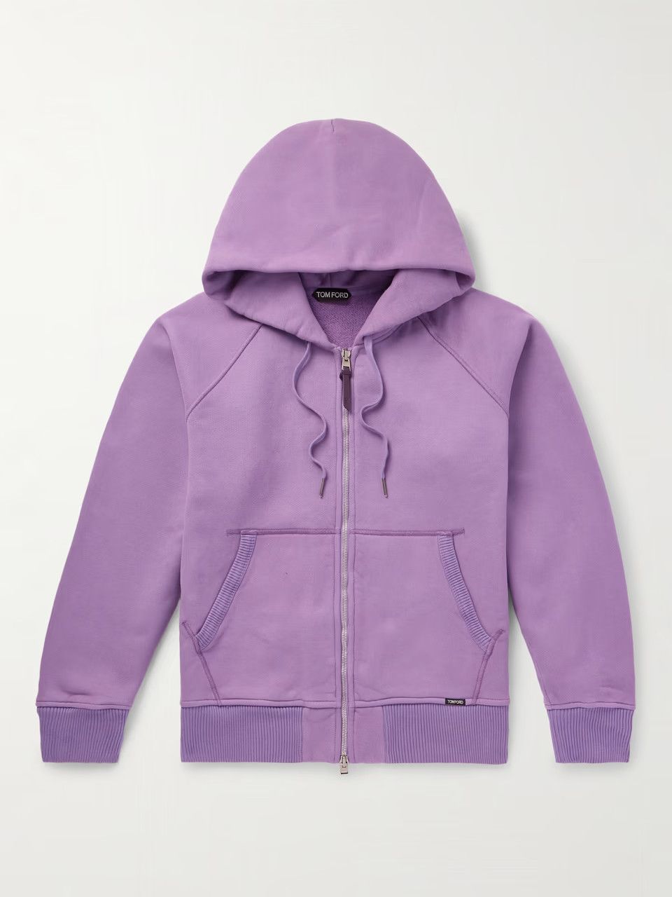 o1loc1c0724 Zip-Up Hoodie in Purple