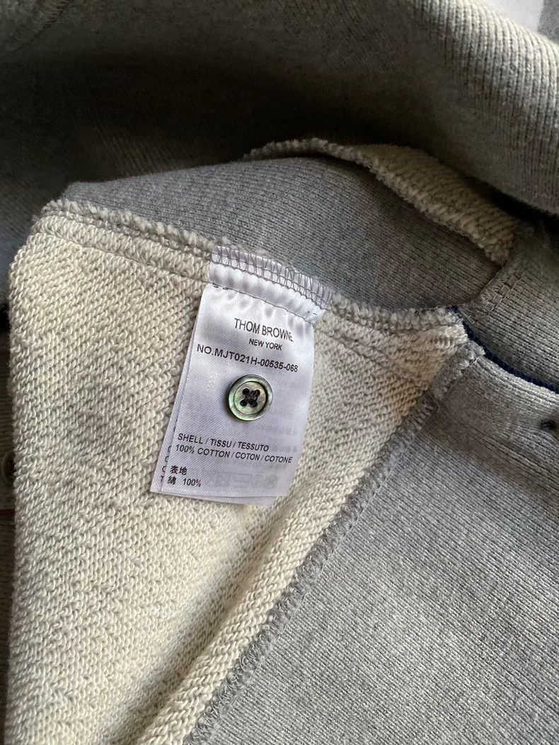 Thom Browne Thom browne Classic sports four-bar round-neck pullover swe Size US L / EU 52-54 / 3 - 9 Thumbnail