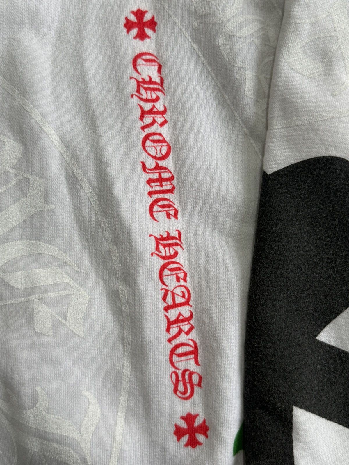 Chrome Hearts Rare - Stencil All Over Print Hoodie Size US M / EU 48-50 / 2 - 12 Thumbnail