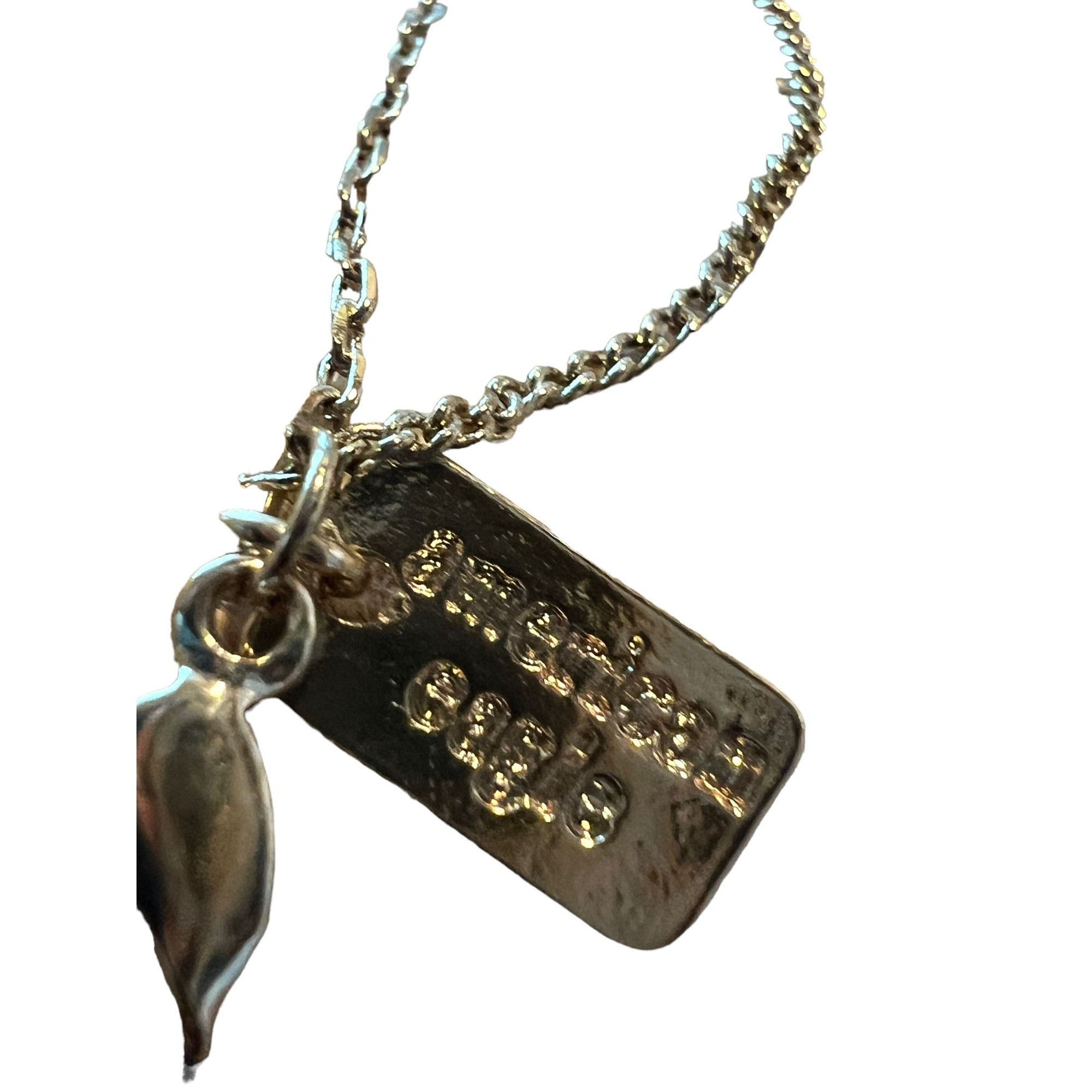 American Eagle Outfitters American Eagle Double Strand Necklace Layer V Design Faux Dr Size ONE SIZE - 5 Thumbnail
