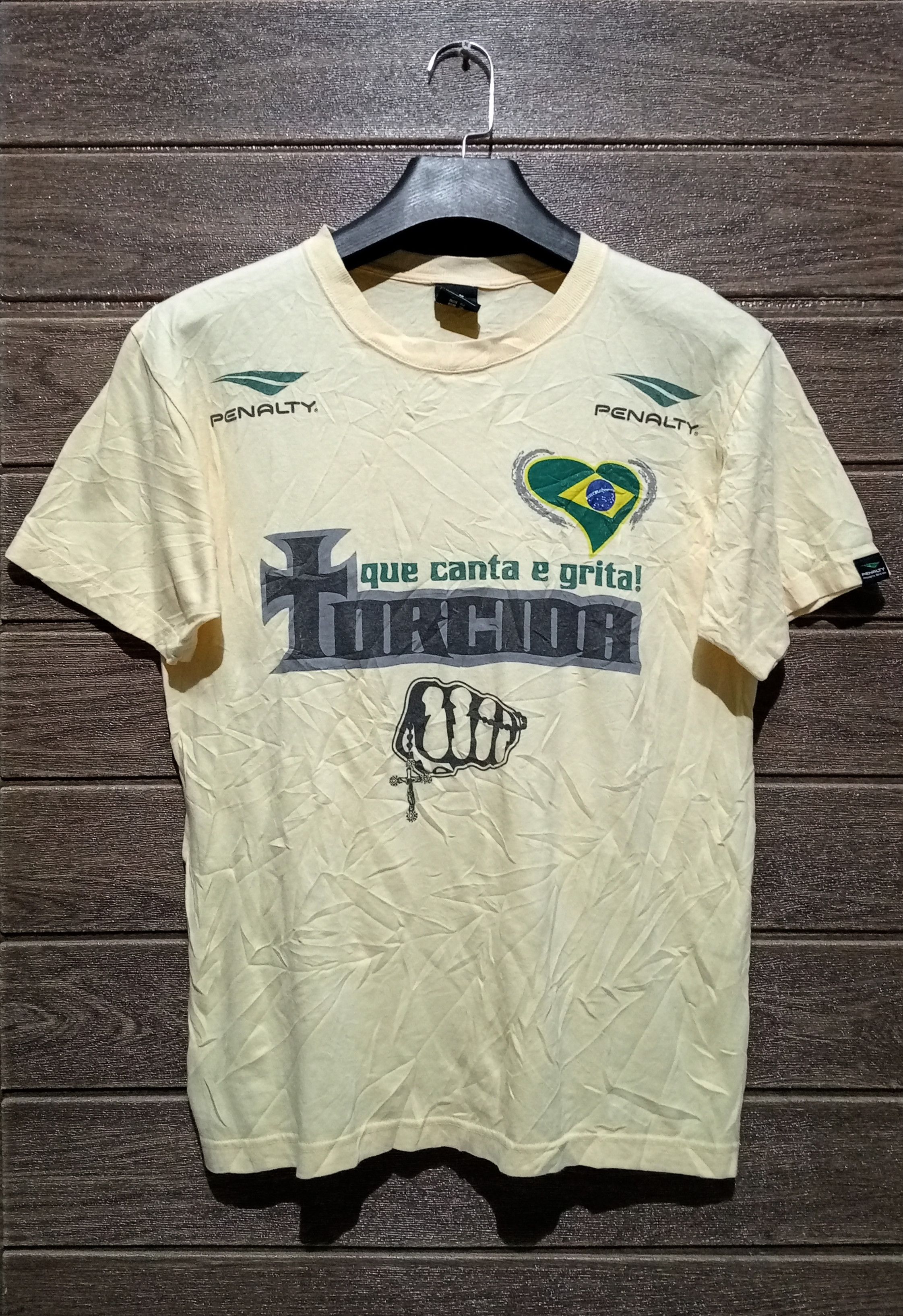 Vintage Penalty Brazil Tee Very Rare