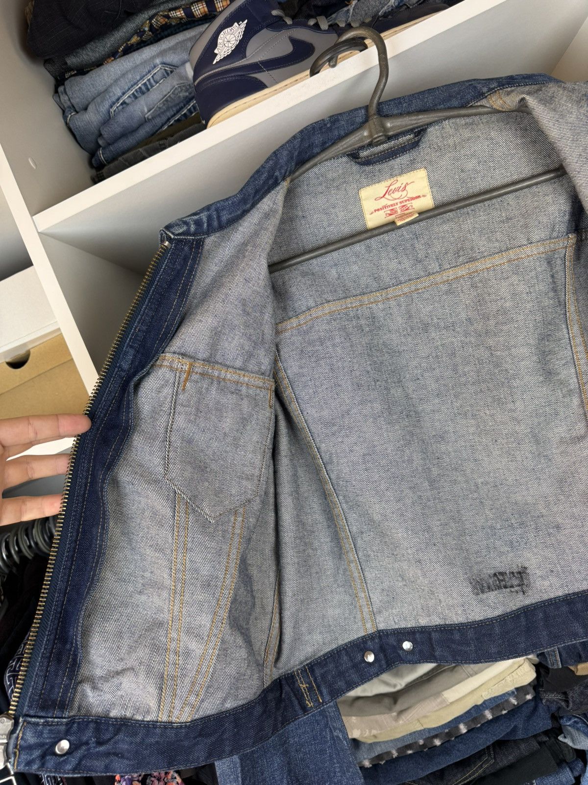 Levi's Levis Positively Superior Womens Denim Jacket Size L / US 10 / IT 46 - 14 Thumbnail