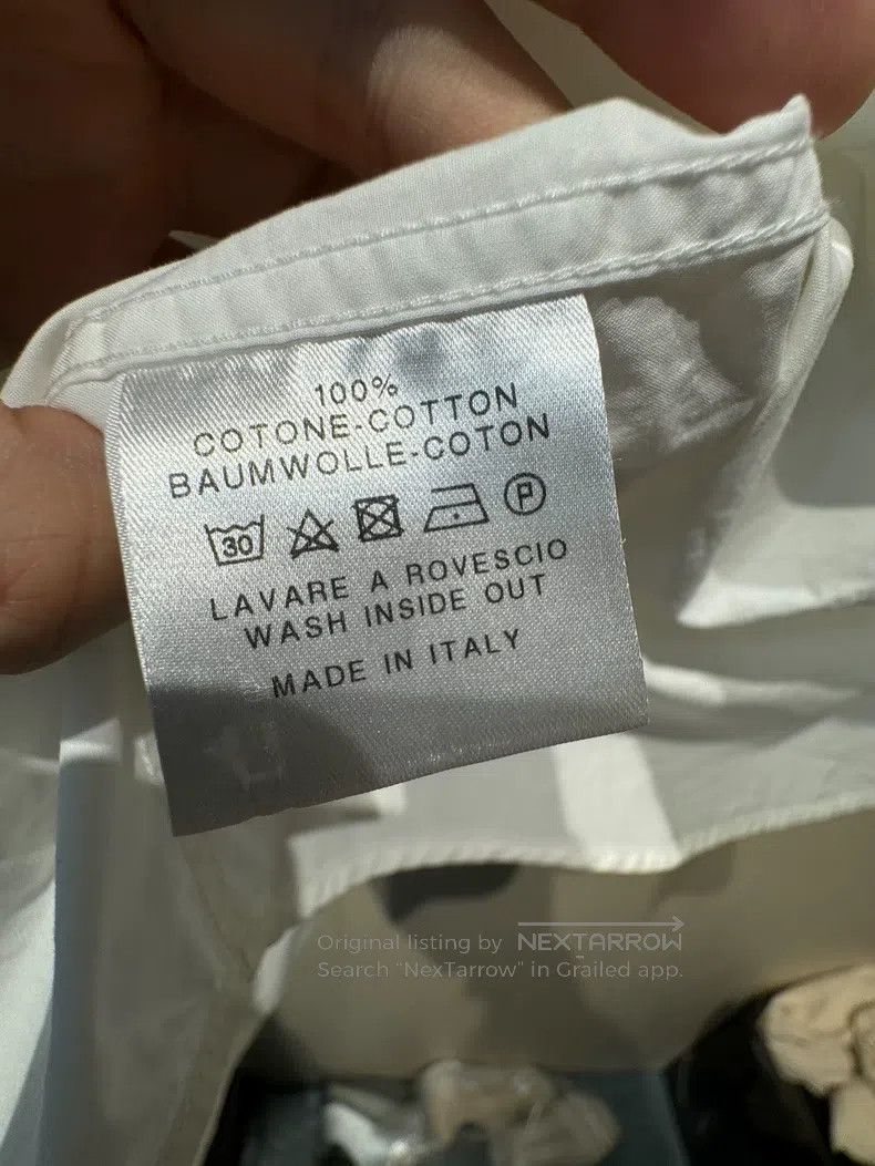 Raf Simons Raf simons Medal slogan long-sleeved shirt Size US M / EU 48-50 / 2 - 4 Thumbnail