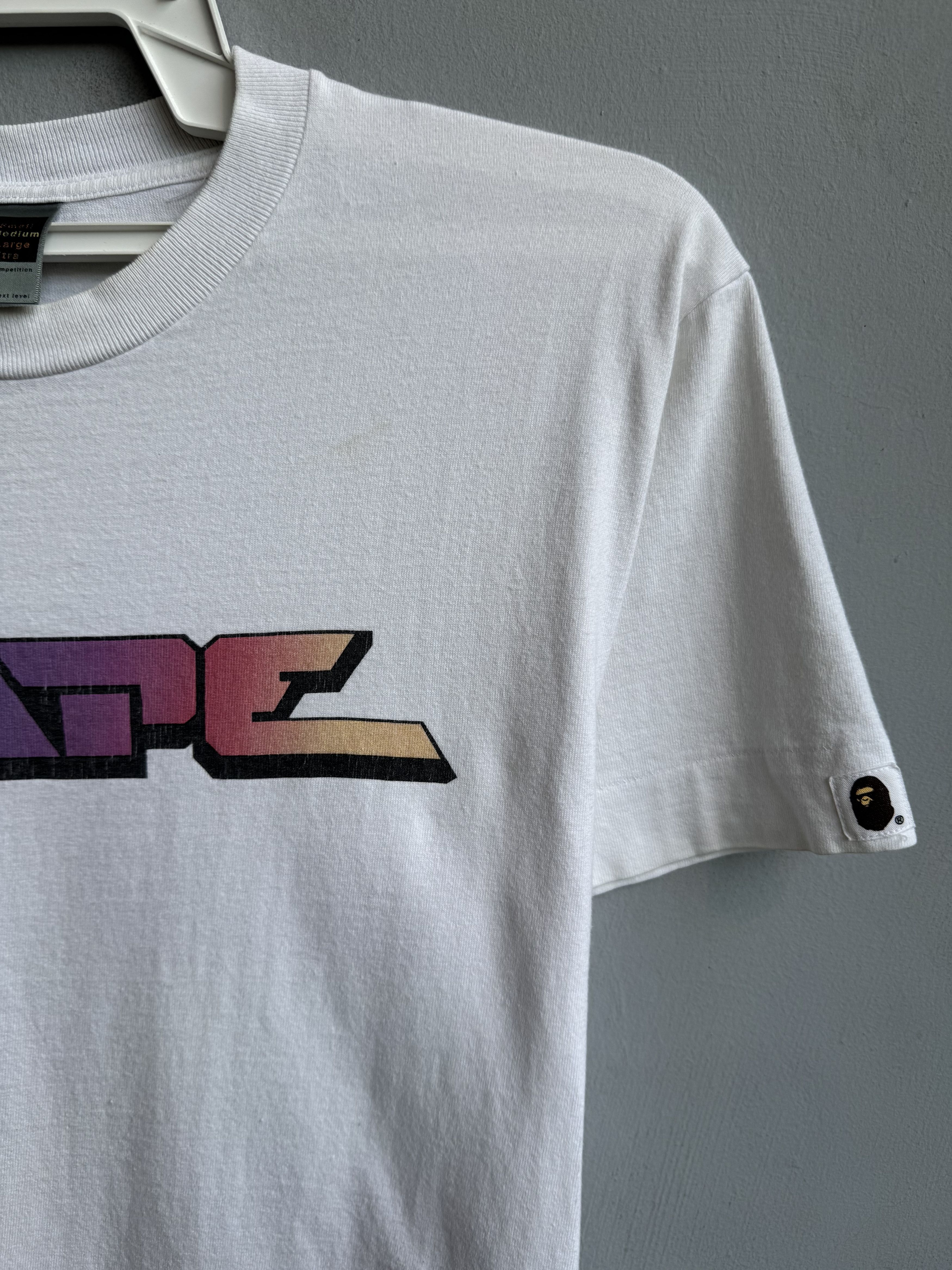 Bape A Bathing Ape Bape Rainbow Spellout Vintage Shirt Size US M / EU 48-50 / 2 - 3 Thumbnail