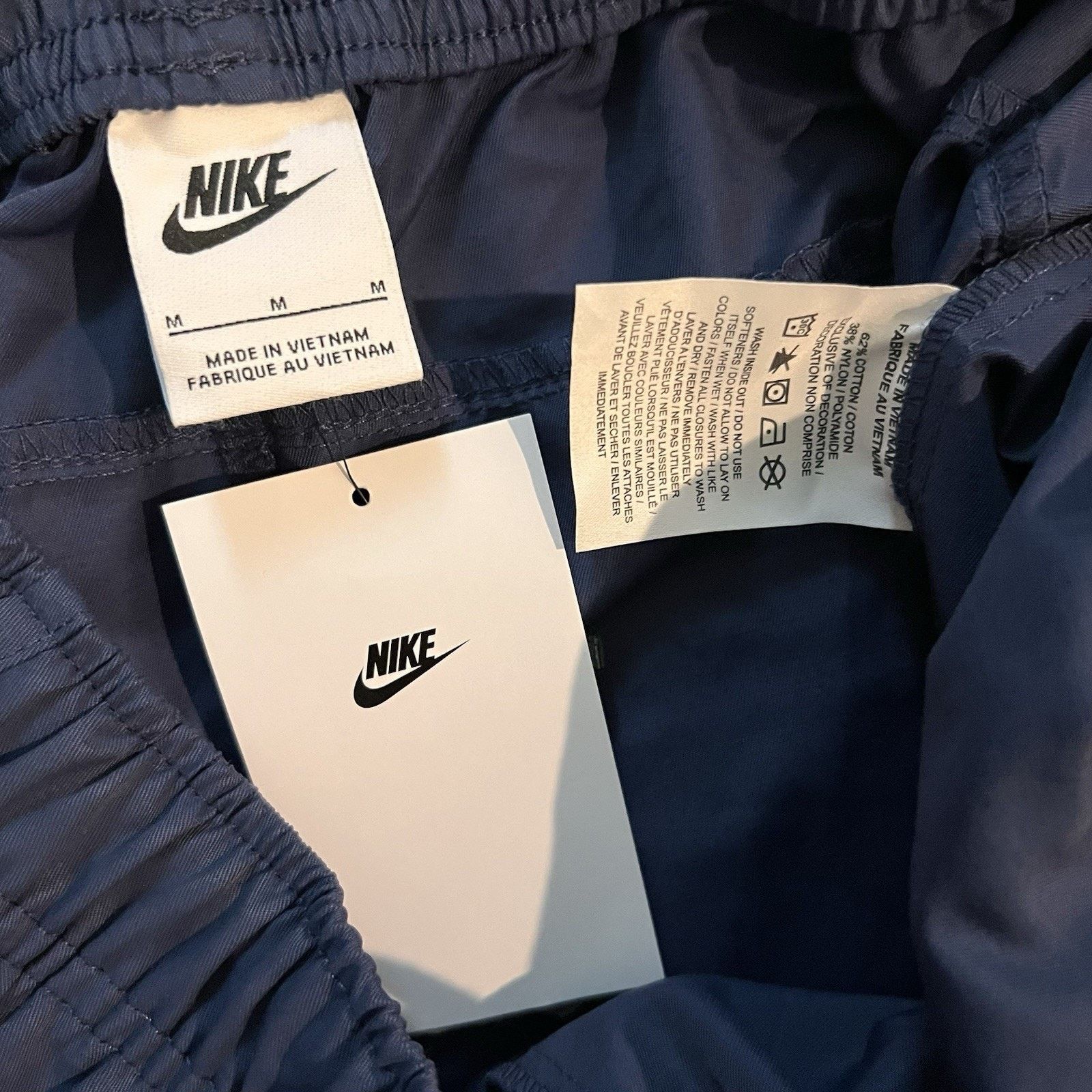 Nike Nike Mens Cargo Pants Size Medium Blue Utility Trousers NWT Size US 30 / EU 46 - 8 Thumbnail