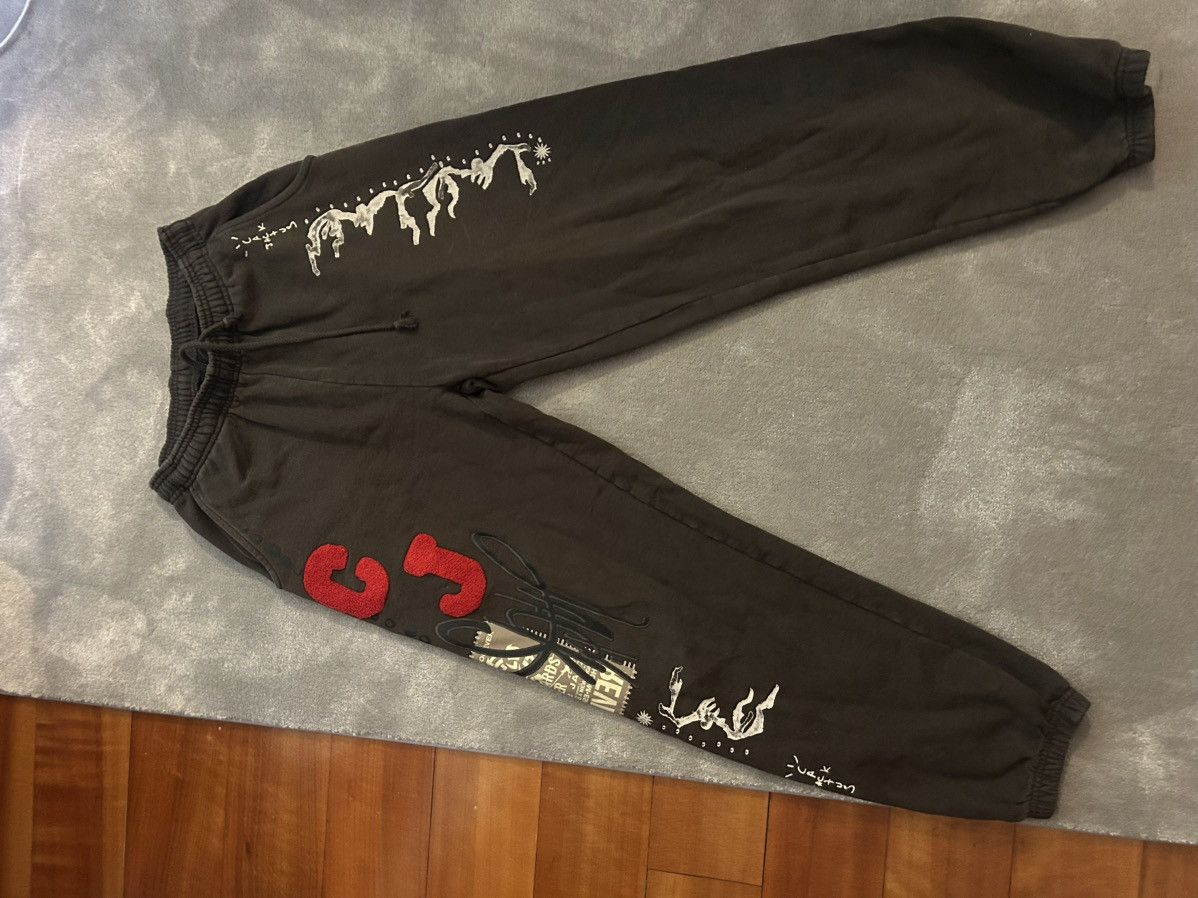 Travis Scott Cactus jack by Travis Scott CJ Flare Sweatpants ‘Brown’ Size US 28 / EU 44 - 1 Thumbnail