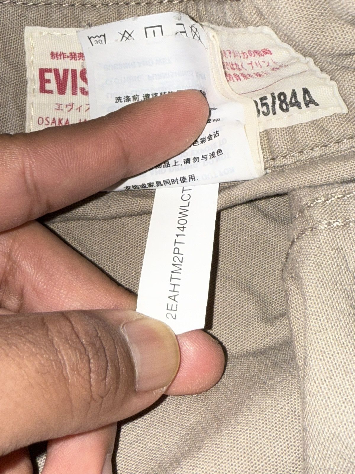 Evisu Evisu Cargo Half Corduroy Pants Size US 34 / EU 50 - 13 Thumbnail