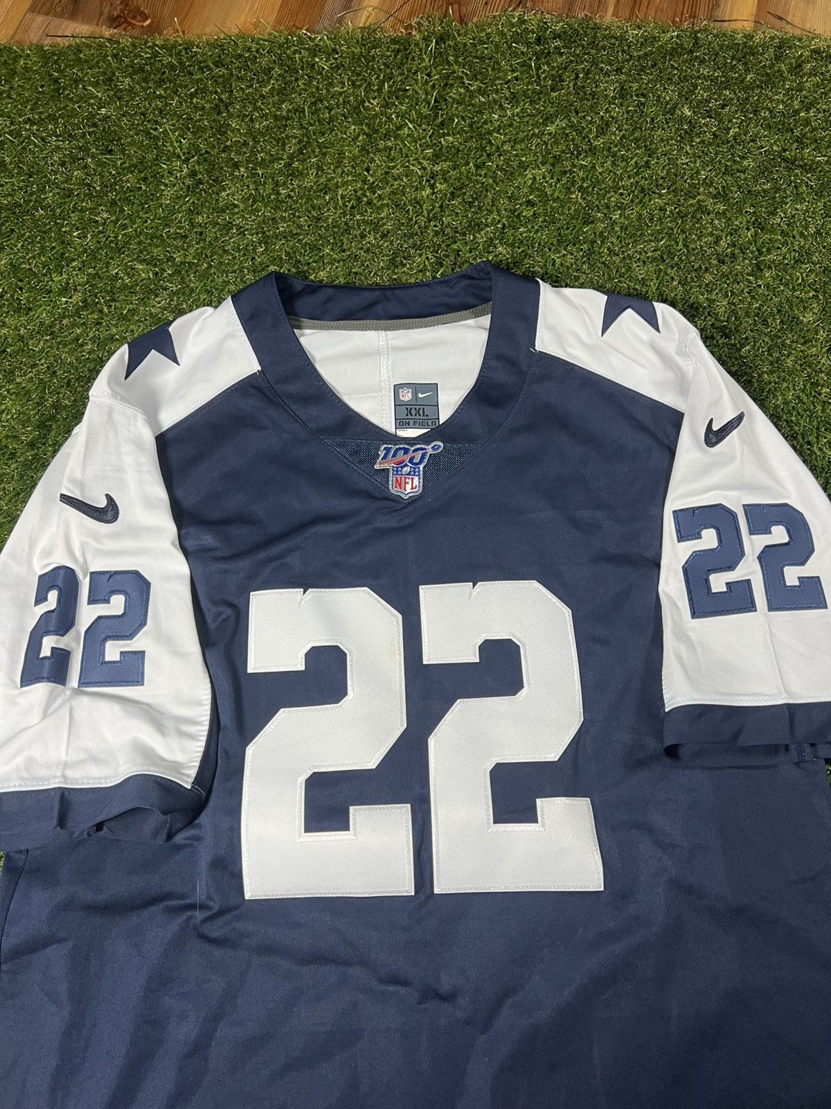 Nike Vintage Retro Emmitt Smith Dallas Cowboy NFL Football Jersey Size US XXL / EU 58 / 5 - 3 Thumbnail