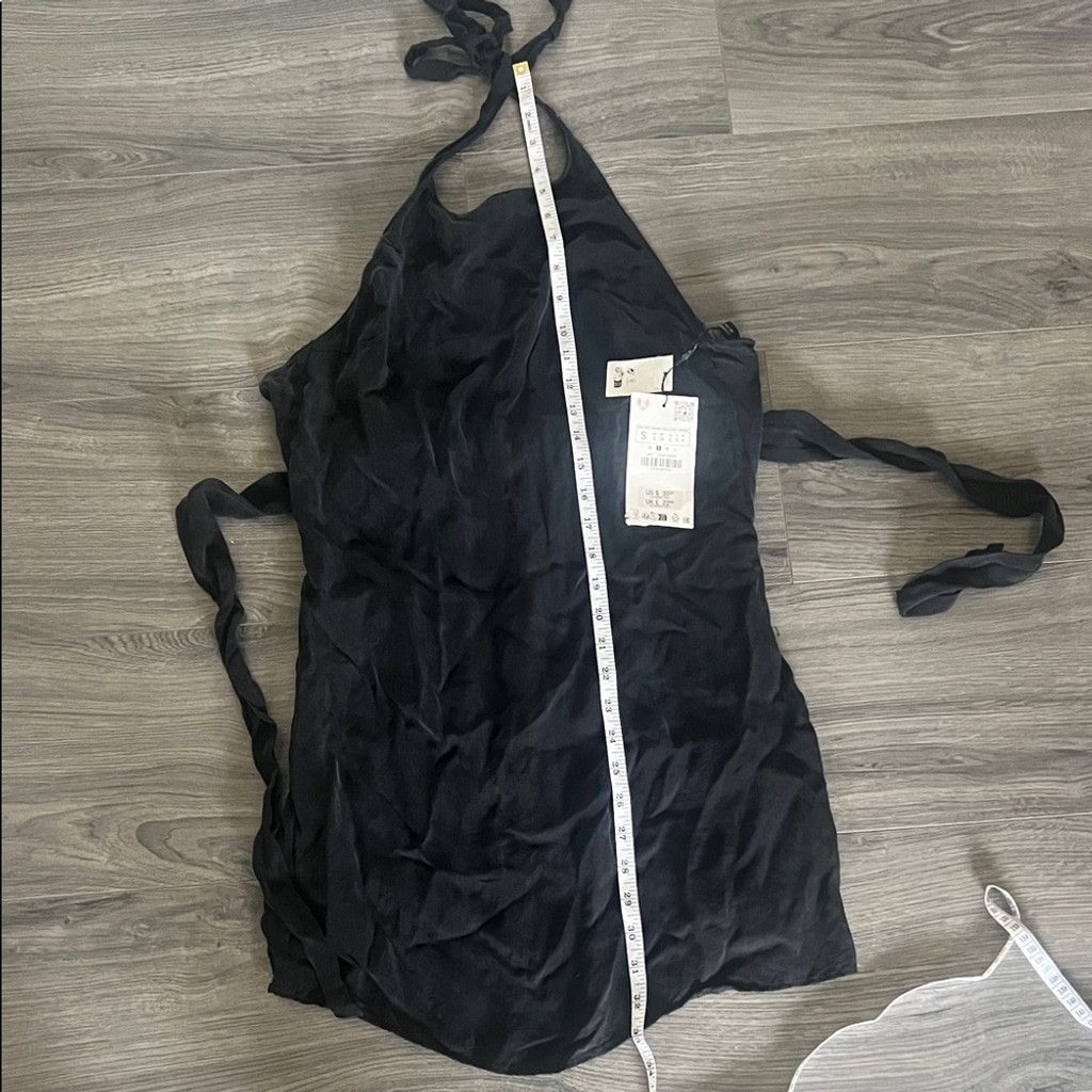 Zara Zara Black Halter Mini Dress Size S / US 4 / IT 40 - 5 Thumbnail