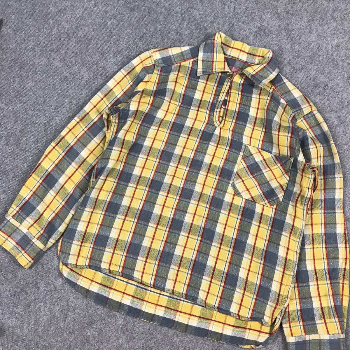 45rpm 45rpm Flannel cotton long sleeve Shirt Size US S / EU 44-46 / 1 - 4 Thumbnail